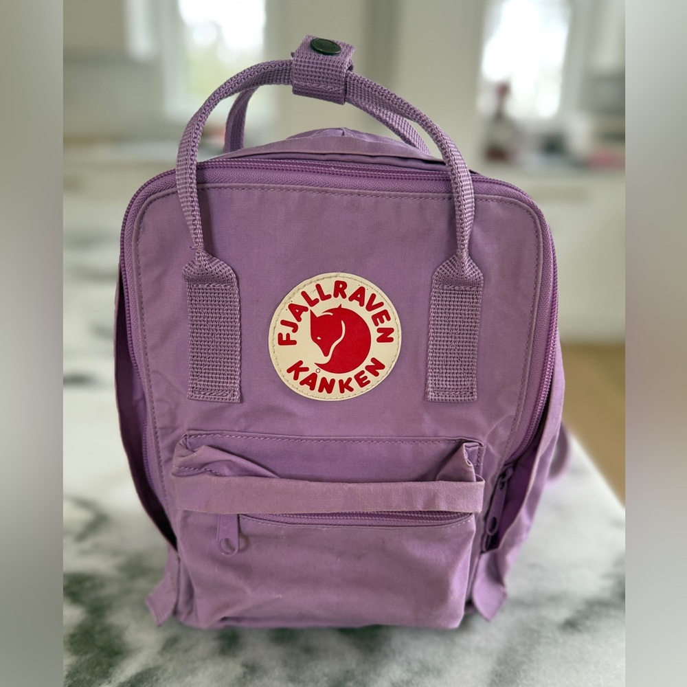 Mini Fjallraven Kanken light purple